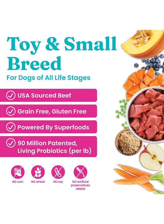 Solid Gold Dry Dog Food Small Breeds - Made with Real Beef - Grain & Gluten Free Small Breed Dog Food - 4 LB Bag - Image 2