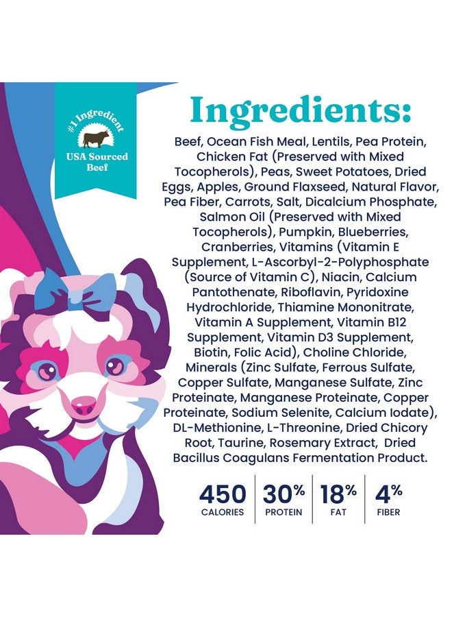 Solid Gold Dry Dog Food Small Breeds - Made with Real Beef - Grain & Gluten Free Small Breed Dog Food - 4 LB Bag - Image 5
