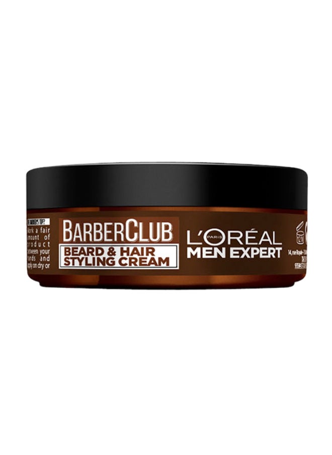 L'OREAL PARIS Men Expert Barber Club Beard And Hair Styling Cream, 75 Ml  - Image 2