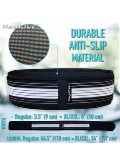 PlayActive Sacroiliac SI Joint Hip Belt - Lower Back Support Brace for Men and Women - Pelvic Support Belt - Trochanter Belt - Sciatica Pelvis Lumbar Hip Pain Relief (Regular)  - Image 4