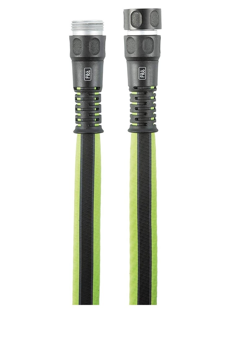 RACO FITT Force Lite KIT Garden Hose 1.2 50ft and multi pattern Nozzle Light duty Water Hose Lime - Image 2