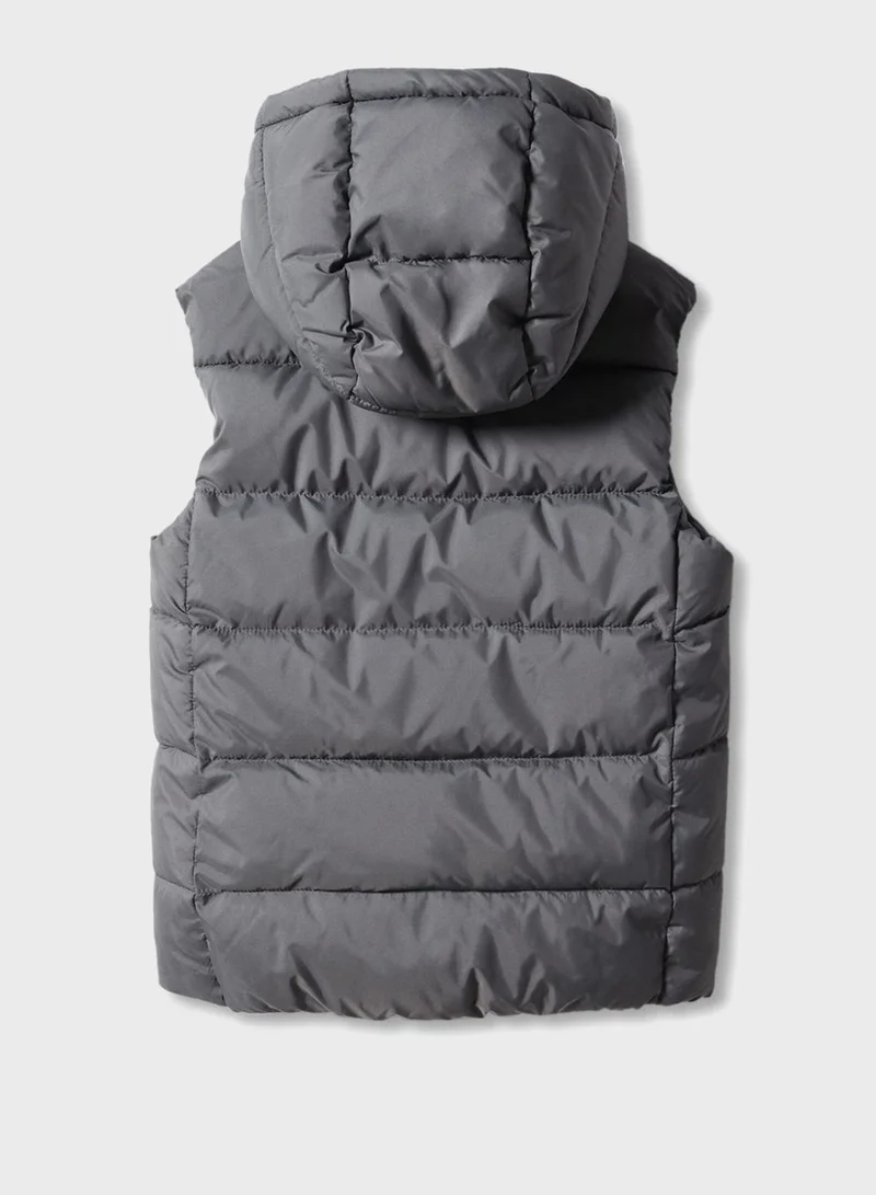 MANGO Kids Puffer Gilet