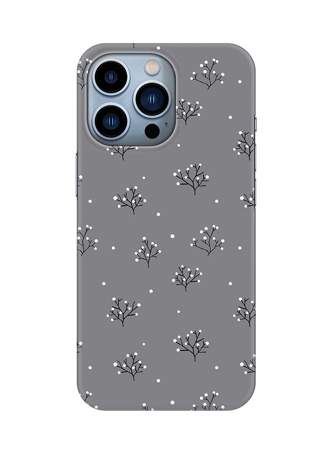 Stylizedd Case for iPhone 15 Pro Slim Snap Classic Series Mobile Cover Hard PC Shield Matte Finish Phone CasePrint - Winter Splinter - Image 1