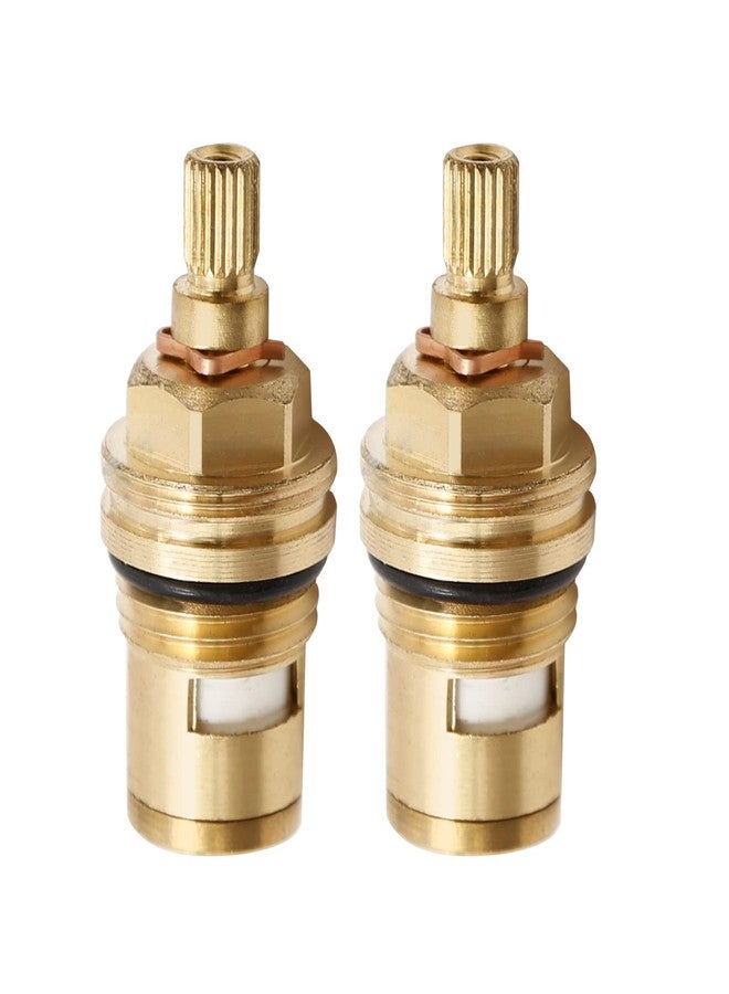 Saihisday ساق سيراميك Saihisday G1/2" BSP خيط 20 سنًا خرطوشة قرص سيراميك ساق ساخن وبارد للحنفيات القياسية للحمام والمطبخ، خالية من الرصاص - Image 1
