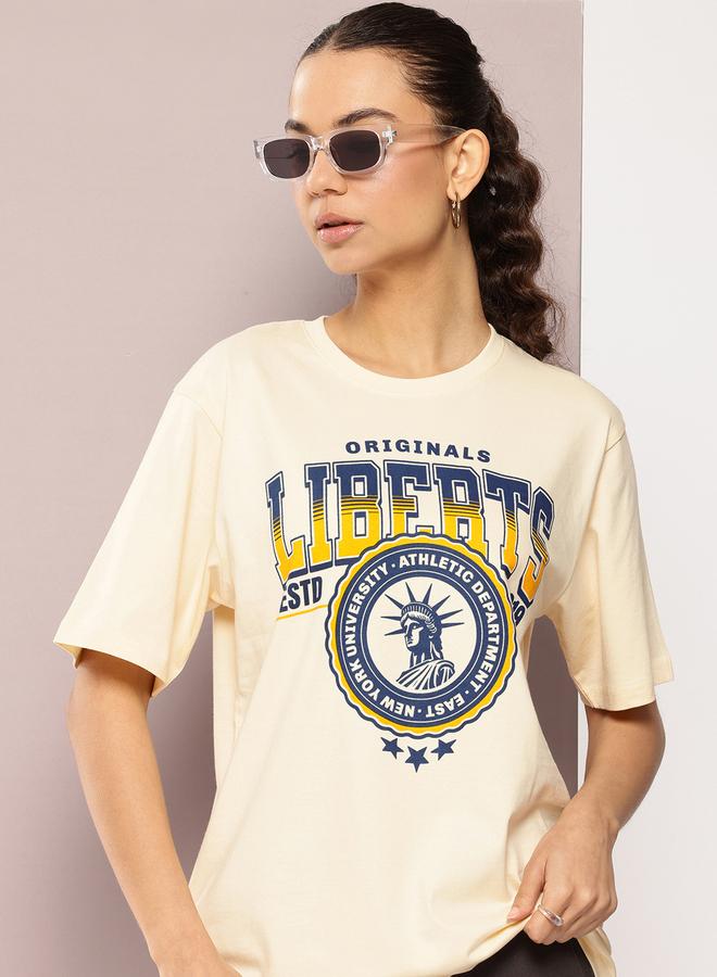 Dillinger Women Oversized Crew Neck T-Shirt - Image 1