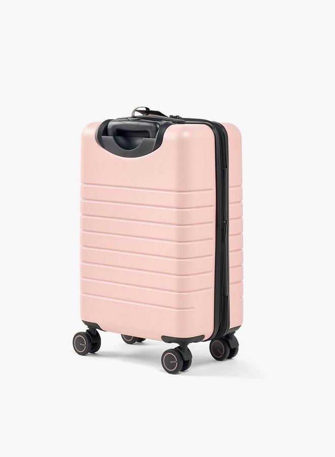 Wave Textured Hardcase Luggage Trolley With Retractable Handle - 20 Inches Cabin Bag - Image 3