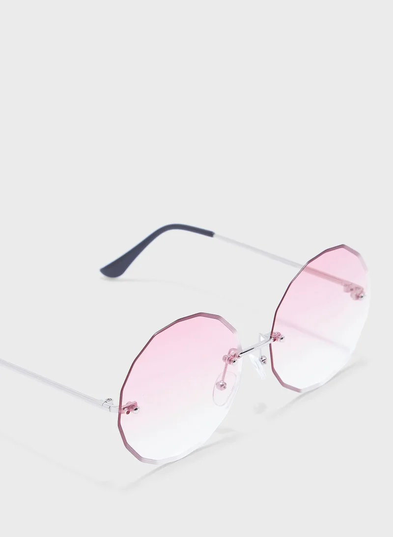 FOREVER 21 Premium Round Sunglasses