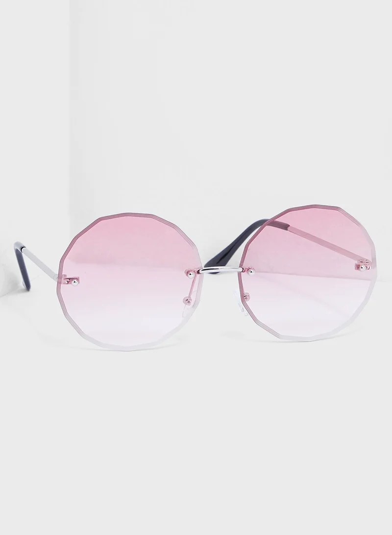 FOREVER 21 Premium Round Sunglasses