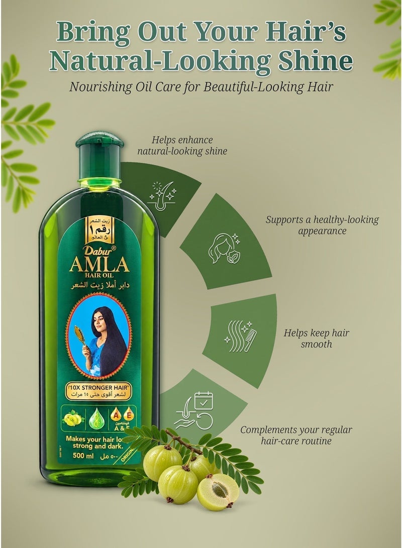 Dabur Amla Hair Oil 500ml - Image 5