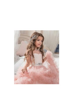 Daddy's Angel Stunning V-Back Luxury Pageant Tulle Ball Gowns for Girls  - Image 3