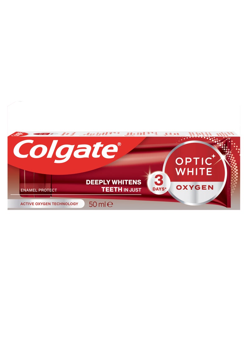 Colgate معجون أسنان أوبتيك وايت أوكسيجن 3 درجات بياض أكثر - Image 1