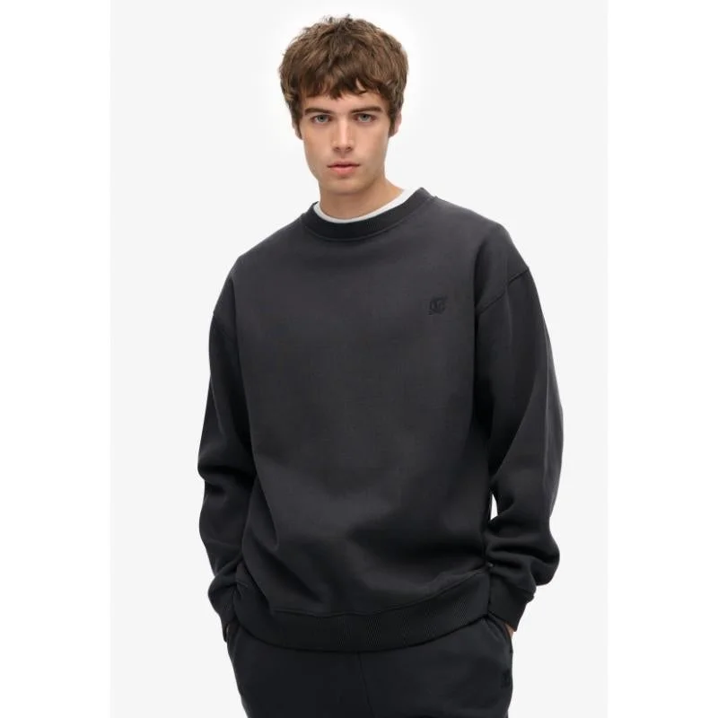 سوبر دراي Blank Oversized Crew Sweatshirt
