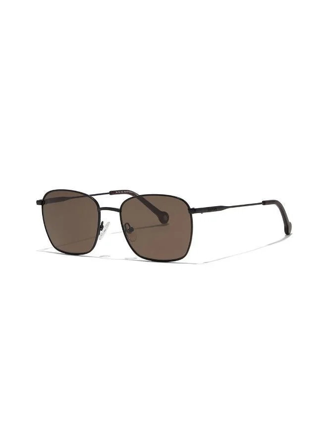 30Sundays Rust,Men Sunglasses, Square Sunglasses, UV Protection: UV400 (Black,Brown)