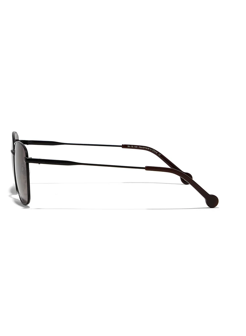 30Sundays Rust,Men Sunglasses, Square Sunglasses, UV Protection: UV400 (Black,Brown)