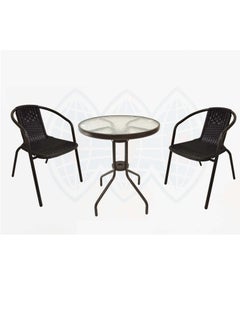 Modern Design Home Garden Outdoor Patio Furniture Table Glass Top With 2 Chair Sets - pzsku/Z9039D14C393F78D27A3DZ/45/1741116689/68a5c549-ad56-4d69-83b6-12b5068c8412