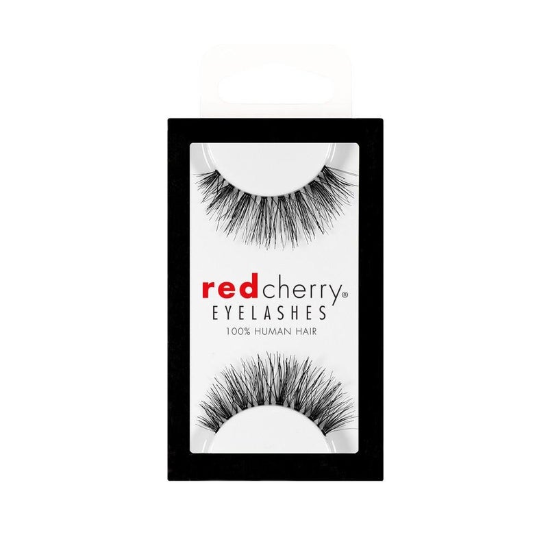 Red Cherry False Eyelashes #523 (Pack of 3 Pairs) - Image 1