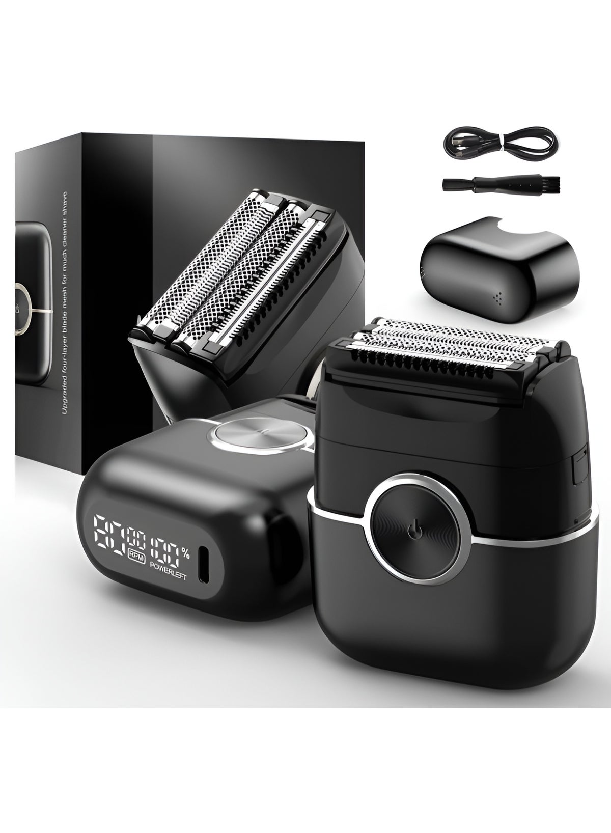 Generic Electric Foil Shavers for Men, Upgraded Mini Electric Razor ...