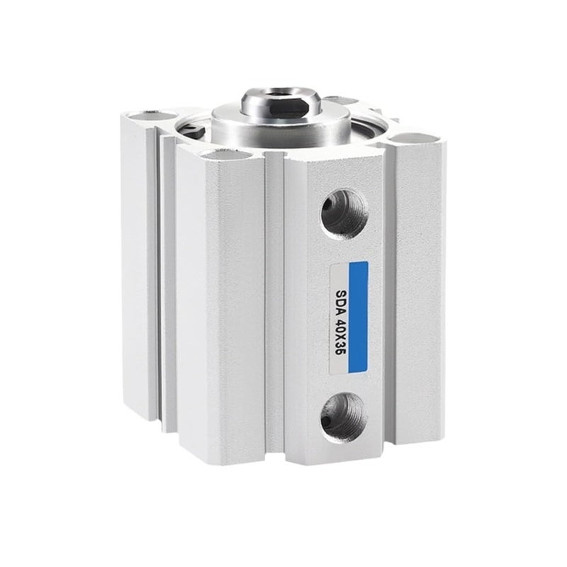 Air Pneumatic Cylinder SDA12X10 SDA16X5 SDA20X10 SDA25X15 SDA32X20 SDAS40X25 SDA50X30 SDAS63X45 SDA80X40 SDA100X30(SDA16,40mm Stroke) - Image 2