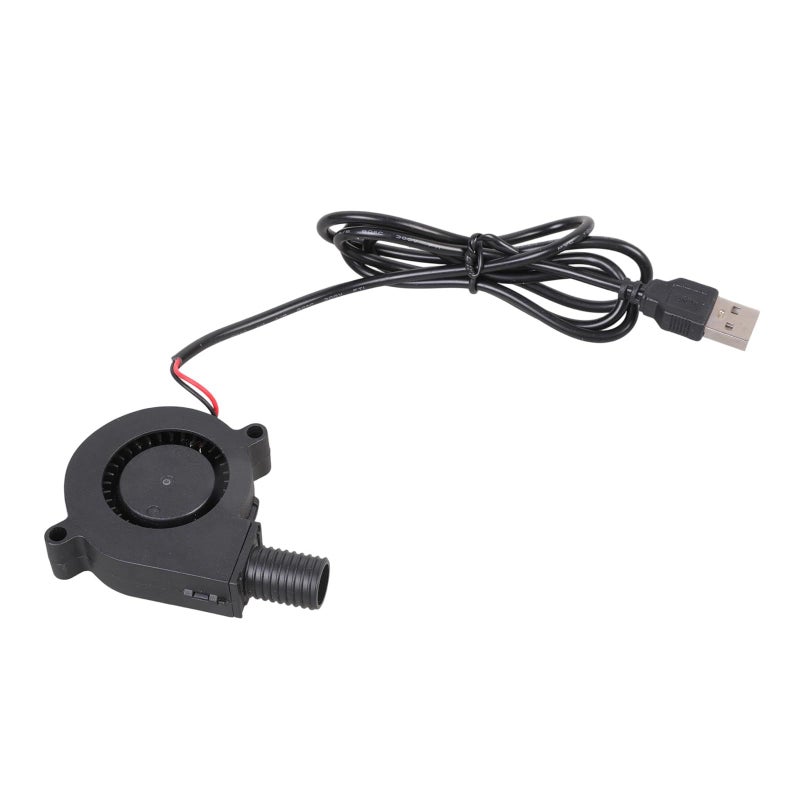 مروحة نفخ USB مقاس 50 مم 5 فولت محمولة 4300 دورة في الدقيقة تدفق هواء هادئ للتحكم الحراري في الإلكترونيات - Image 5