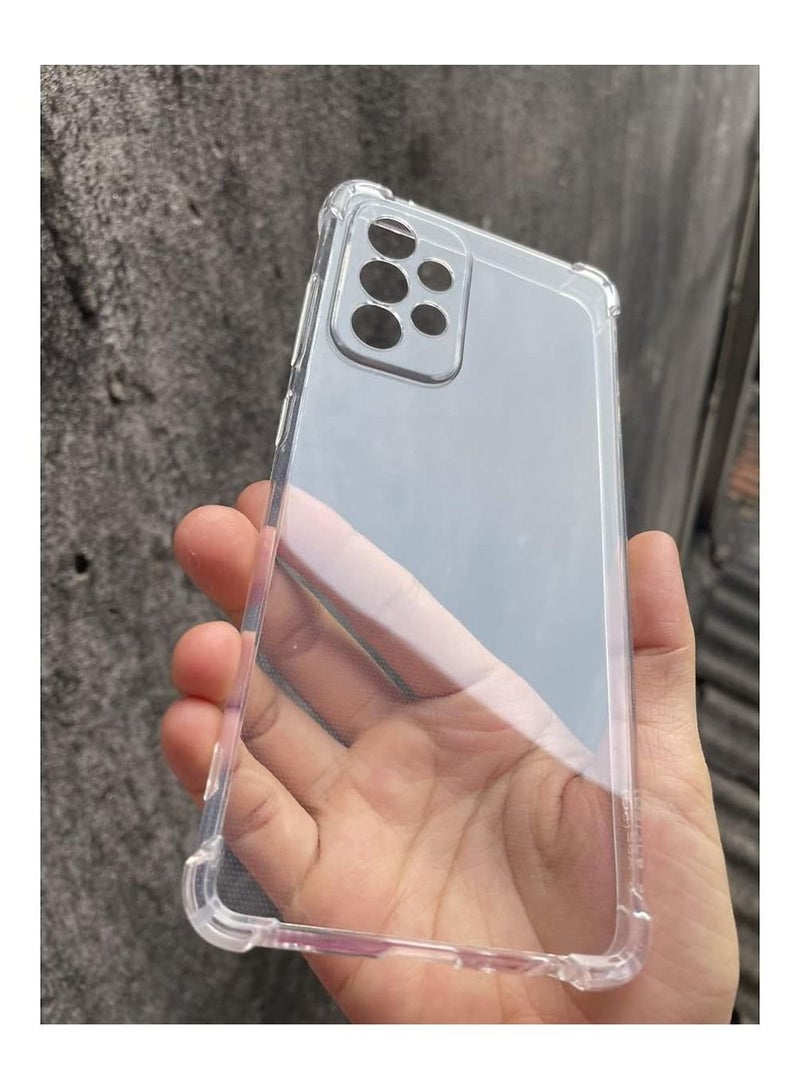 غطاء شفاف ناعم من TPU لهاتف سامسونج جالاكسي A33 5G، غلاف سيليكون جل خلفي واقي، يمتص الصدمات وزوايا معززة - Image 2