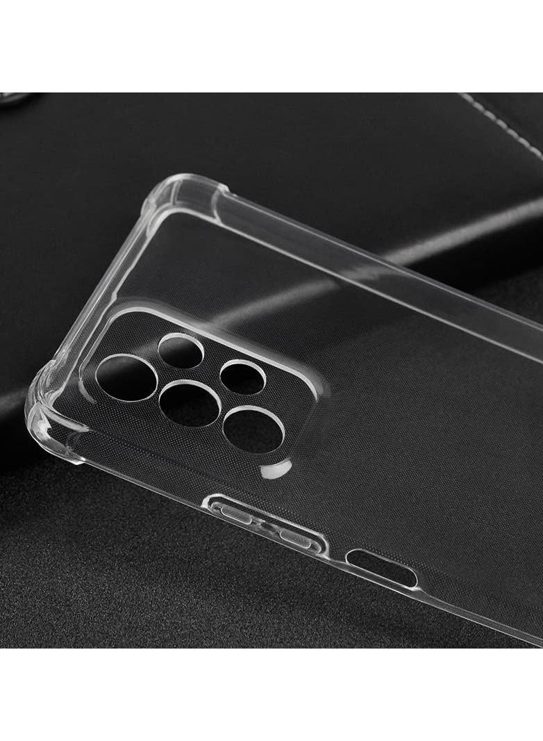غطاء شفاف ناعم من TPU لهاتف سامسونج جالاكسي A33 5G، غلاف سيليكون جل خلفي واقي، يمتص الصدمات وزوايا معززة - Image 5