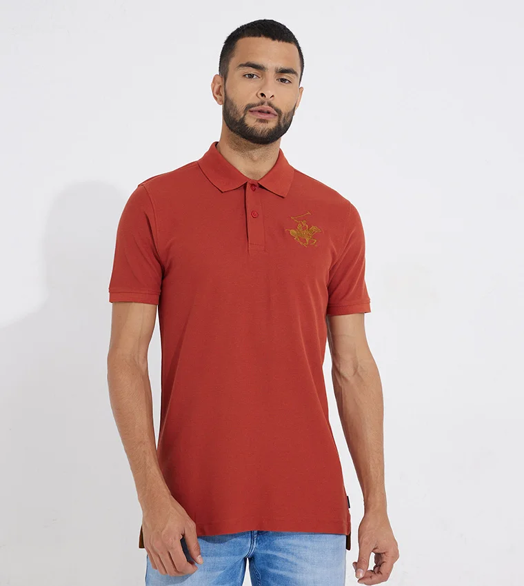 بيفرلي هيلز بولو كلوب قميص بولو رجالي بأكمام قصيرة من بيفرلي هيلز بولو كلوب