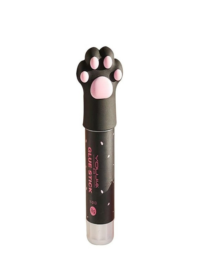 Zenarao Solid Glues, Kawaii Cartoon Solid Glue Stick, Cat Claw Cute Glue Stick, Strong Adhesives for Student Stationery DIY Craft High Viscosity School Supplies(1Pcs Random Color) - Image 4