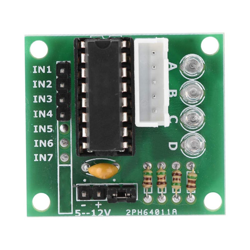 لوحة قائد المحرك الخطوي عالي الطاقة ULN2003 لوحدة القيادة لمحرك خطوي رباعي الطور، 5 قطع لمحبي الأعمال اليدوية - Image 5