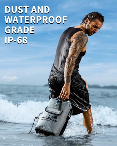 IDRYBAG Dry Bag Backpack Waterproof Floating 20L/30L/40L, Dry Bags Waterproof Backpack for Men, Dry Sack Waterproof Bag Kayak - Image 3