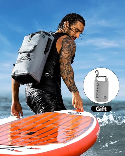 IDRYBAG Dry Bag Backpack Waterproof Floating 20L/30L/40L, Dry Bags Waterproof Backpack for Men, Dry Sack Waterproof Bag Kayak - Image 2