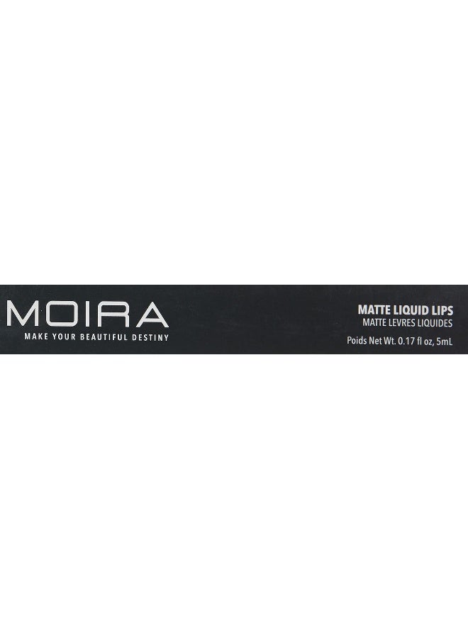 moira Matte Liquid Lips ( 011, Syrup ) - Image 2