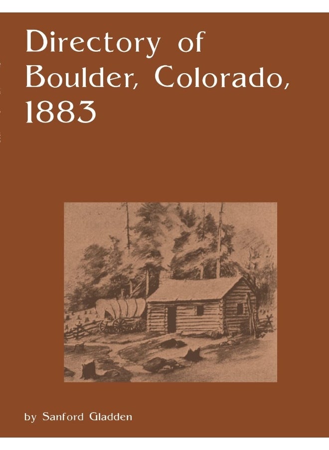 Directory of Boulder, Colorado 1883  - Image 1