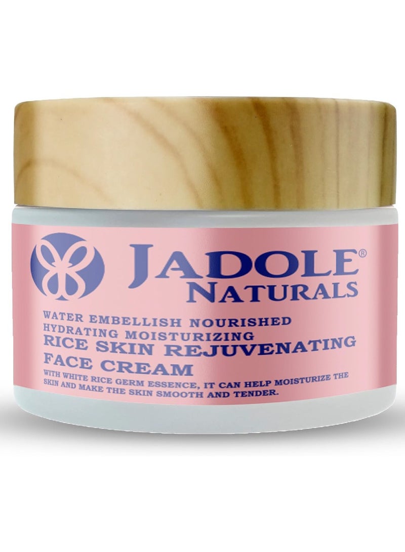 Jadole Naturals Rice Skin Rejuvenating Moisturizing Face Cream 50g - Image 1