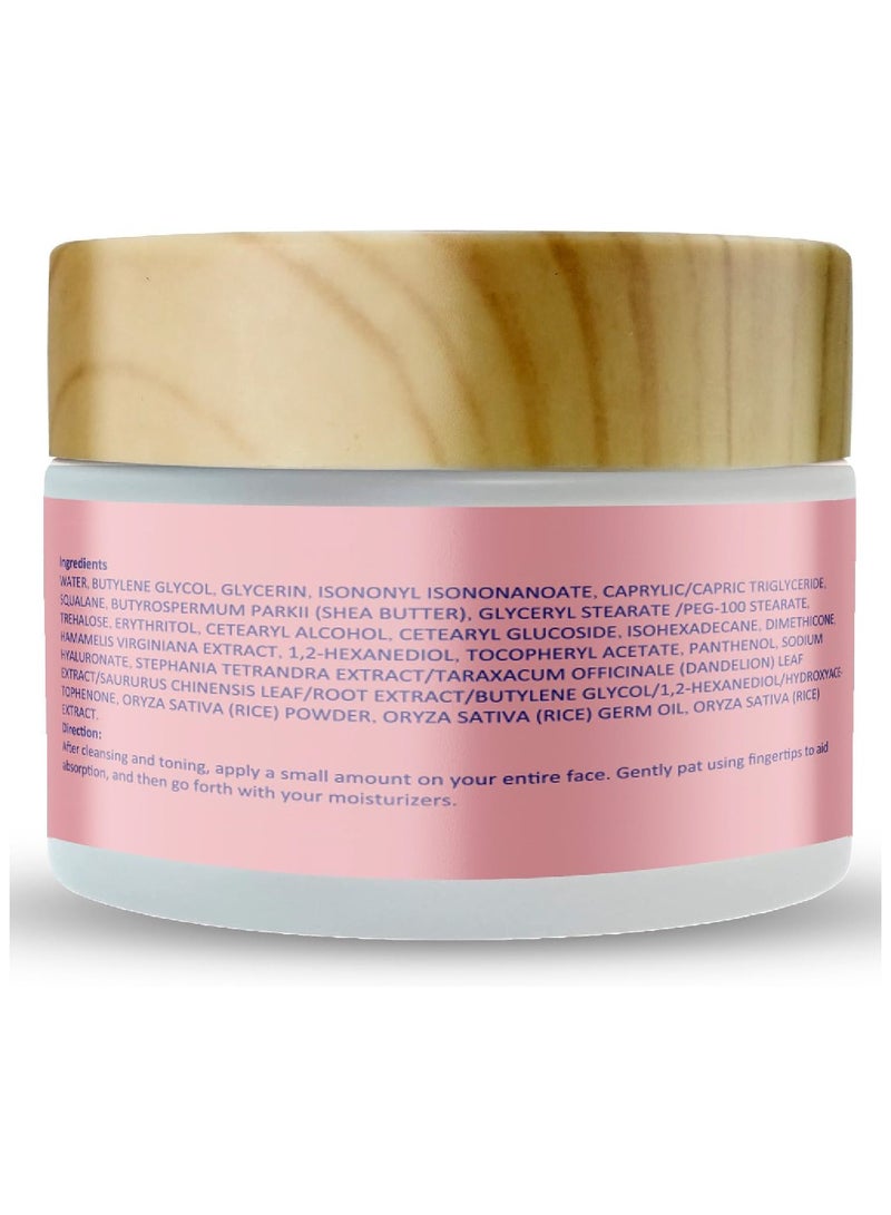 Jadole Naturals Rice Skin Rejuvenating Moisturizing Face Cream 50g - Image 2