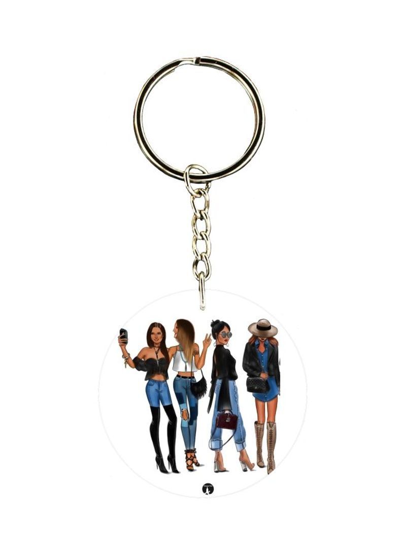 Girls Themed Keychain