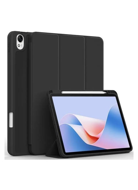 Slim Stand Hard Back Shell Smart Cover Case for Huawei MatePad SE 11 inch, AGS6-W00 AGS6-W09 -Auto Wake/Sleep Black