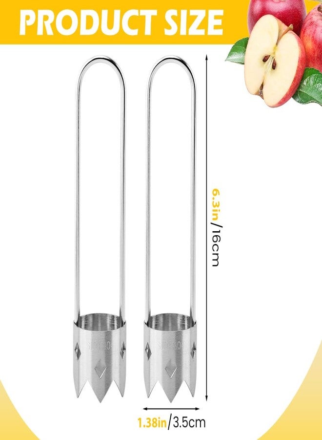 Ranjaner Red Bell Pepper Corer, Stainless Steel Fruite Corer, Universal Fruit and Vegetable Core Remover, for Vegetables Fruit Kitchen Utensils - Image 2