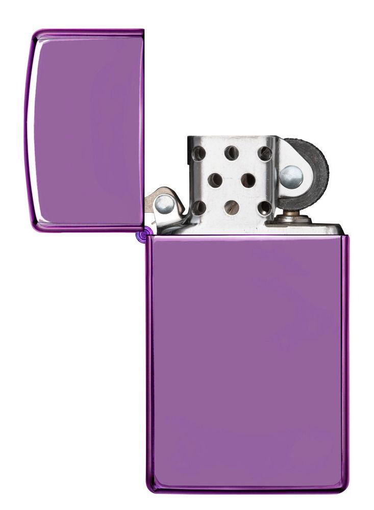 Zippo 28124 Slim High Polish Purple Windproof Lighter - Image 4