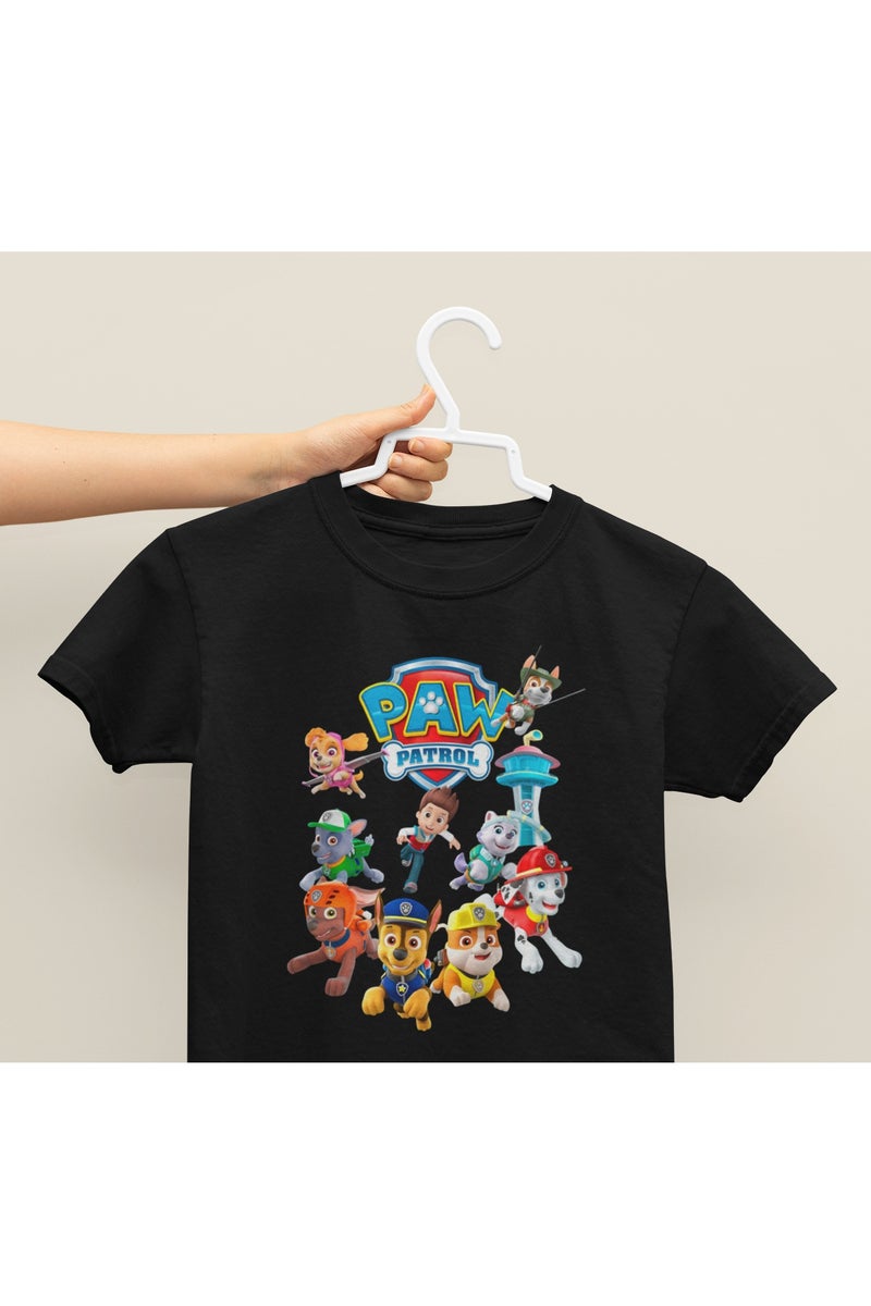 ZOOM تي شيرت شخصيات كرتون باو باترول للأطفال