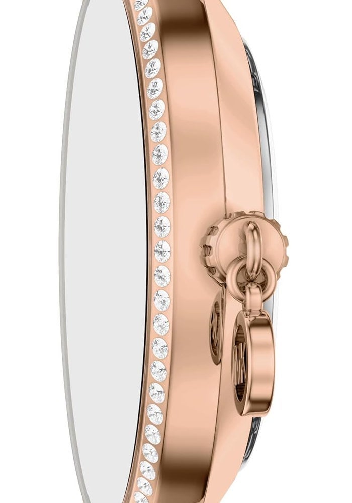 مايكل كورس Women Michael Kors Women's Pyper Two-Hand Rose Gold-Tone Stainless Steel Watch - Image 3