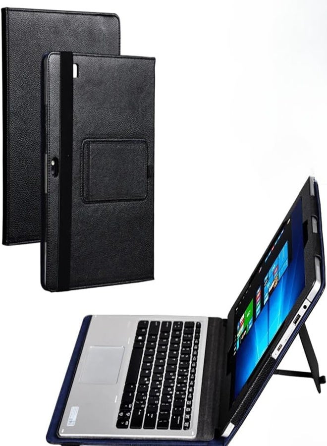 Case Compatible with HP Elite X2 1012 G2 12 inch The Lightweight Protective Cover Kickstand Leather Smart Premium PU Leather Cover for HP Elite X2 G2 - Image 1