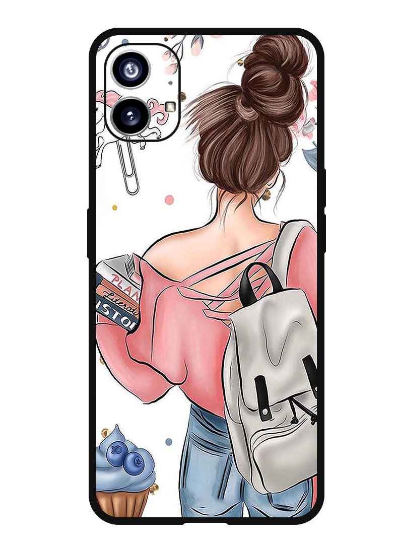 Theodor Protective Case Anti Scratch Shock Proof Bumper Cover For Nothing Phone 1 School Girl - Image 1