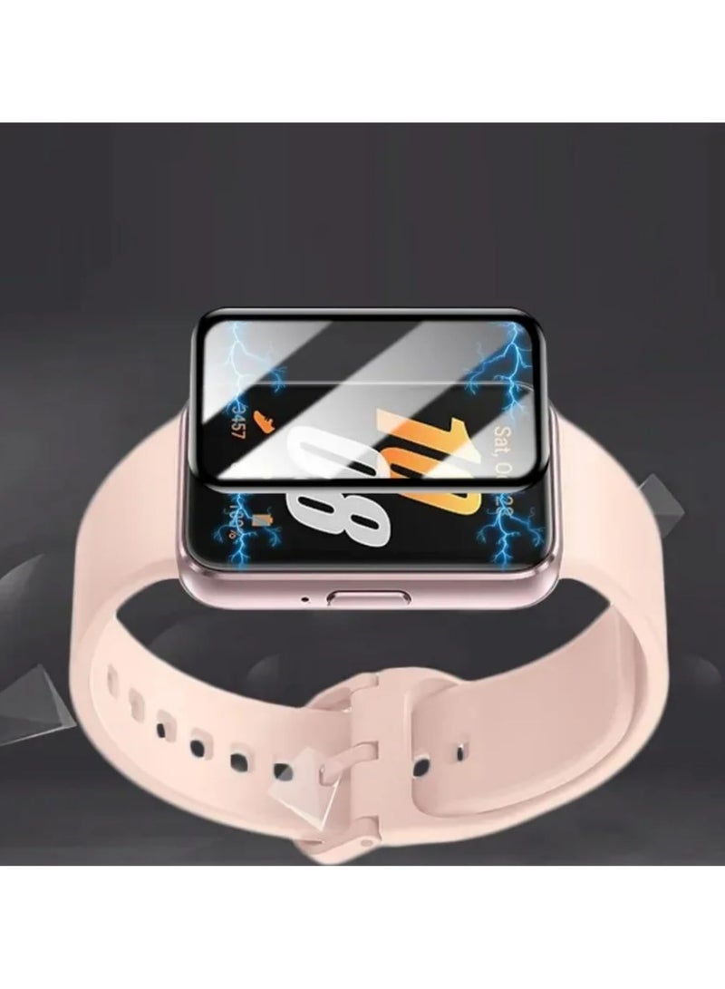 3pack 3D Protective Film For Samsung Galaxy Fit 3 Screen Protector Anti-scratch Soft Films For Galaxy Fit 3 Smartwatch Protector Films - Image 5