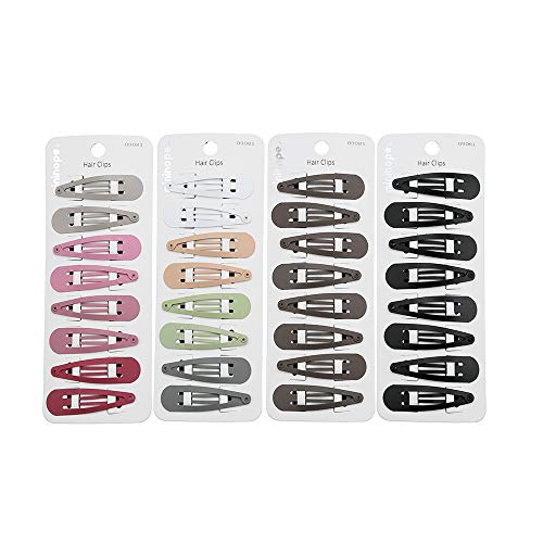 minihope hair clips for women, Matte finish,keep loose hairs bangs and flyaways away from face.5cm,32 Count (Pack of 1)â€¦ - Image 1