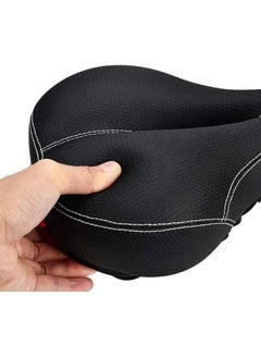 Alissa Bicycle Bike Seat with Back LED Light Waterproof Breathable Dual Spring Designed Fit Most Bikes  - Image 3