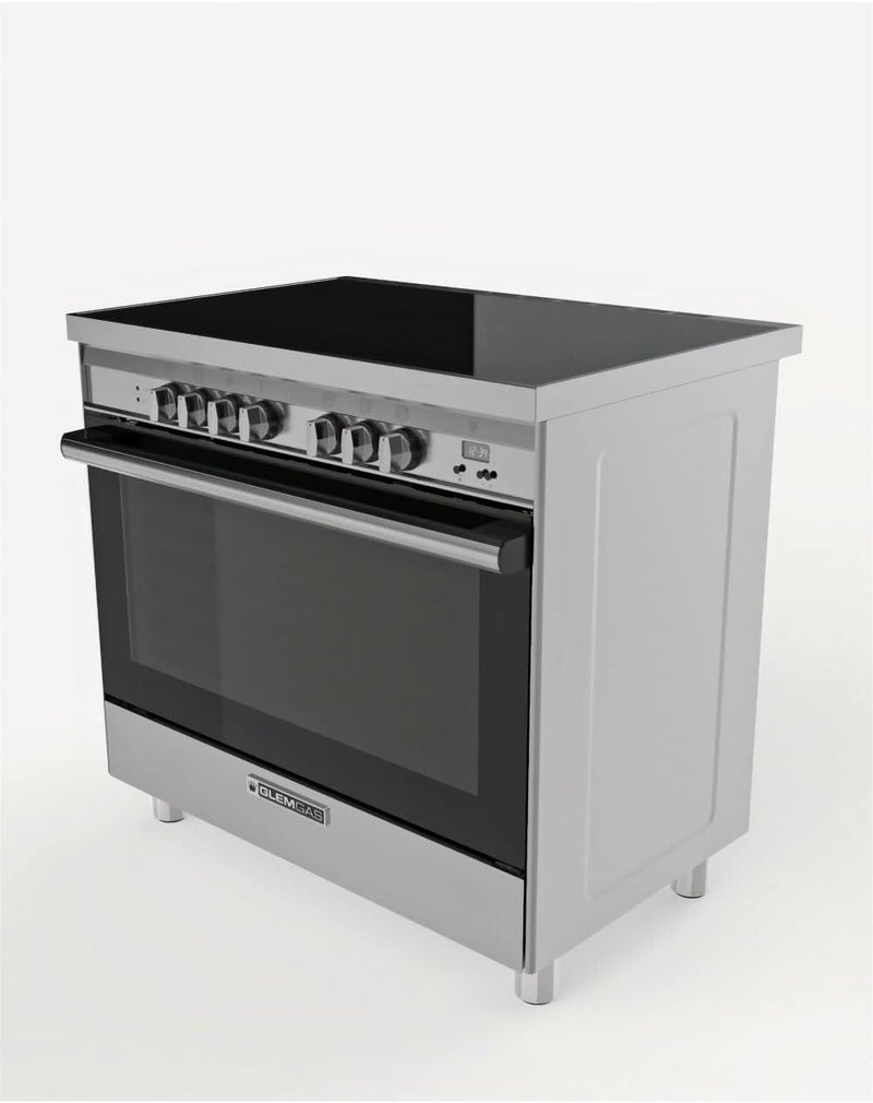 GLEMGAS Glem Gas Ceramic Electric Oven with 5 Burners - Model No SB9624VI - Image 2
