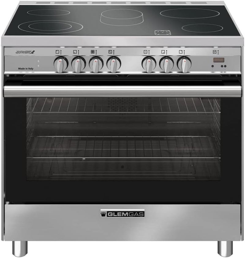 GLEMGAS Glem Gas Ceramic Electric Oven with 5 Burners - Model No SB9624VI - Image 1