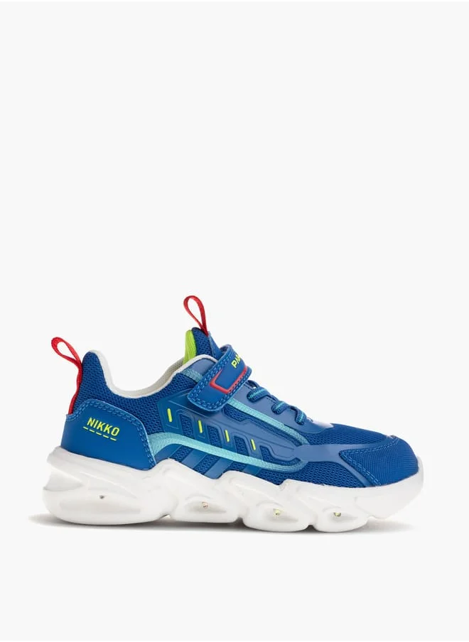 بابلوسكي Girls Running Shoes With Hook & Loop Closure