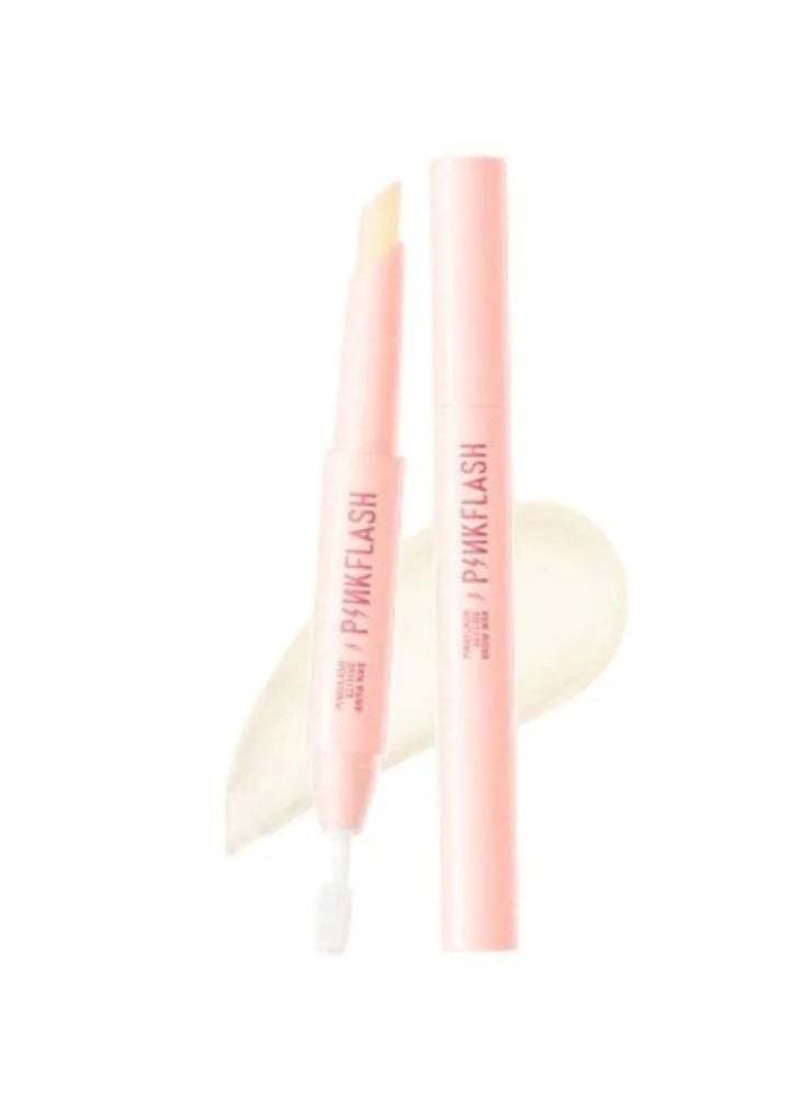 Pink Flash شمع حواجب مقاوم للماء 2 في 1 مع فرشاة  TP01  - Image 1