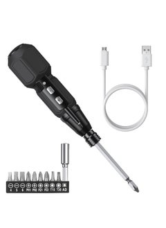 Generic Electric Screwdriver Cordless, Rechargeable Power Screwdrivers Set, Portable Automatic Home Repair Tool Kit with LED Lights and USB Cable  - Image 1